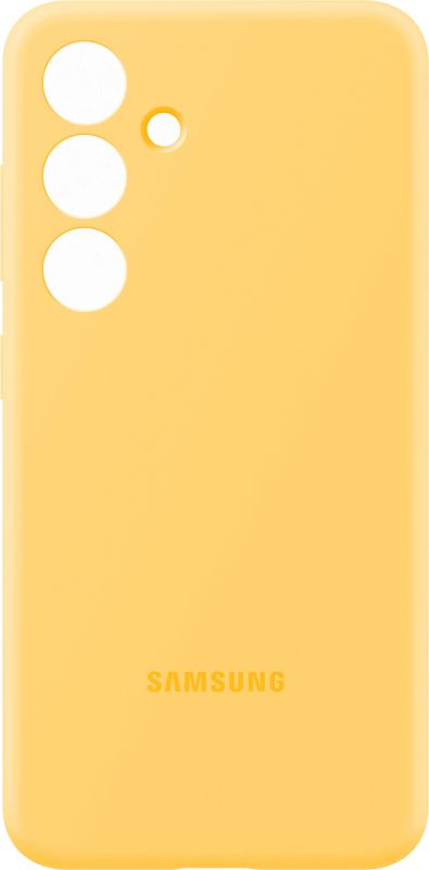 Чохол Samsung для Galaxy S24 (S921), Silicone Case, жовтий