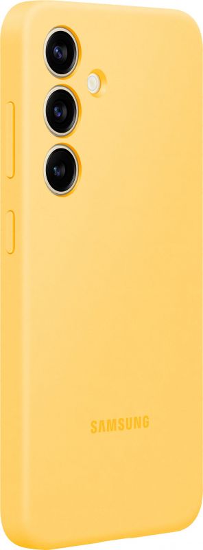 Чохол Samsung для Galaxy S24 (S921), Silicone Case, жовтий