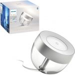 Настільний світильник розумний Philips Hue Iris, 2000K-6500K, RGB, ZigBee, Bluetooth, димування, срібний