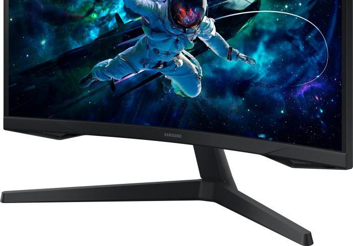 Монітор Samsung 27" Odyssey G55C 2xHDMI, DP, VA, 2560x1440, 165Hz, 1ms