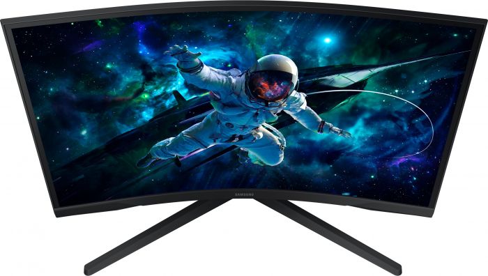 Монітор Samsung 27" Odyssey G55C 2xHDMI, DP, VA, 2560x1440, 165Hz, 1ms