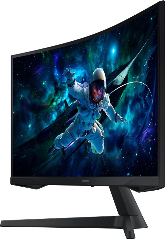 Монітор Samsung 27" Odyssey G55C 2xHDMI, DP, VA, 2560x1440, 165Hz, 1ms