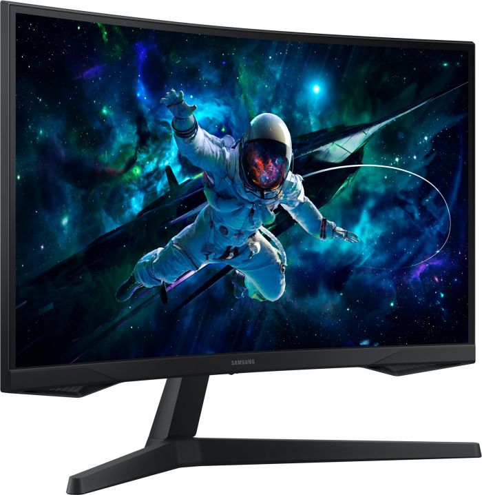 Монітор Samsung 27" Odyssey G55C 2xHDMI, DP, VA, 2560x1440, 165Hz, 1ms