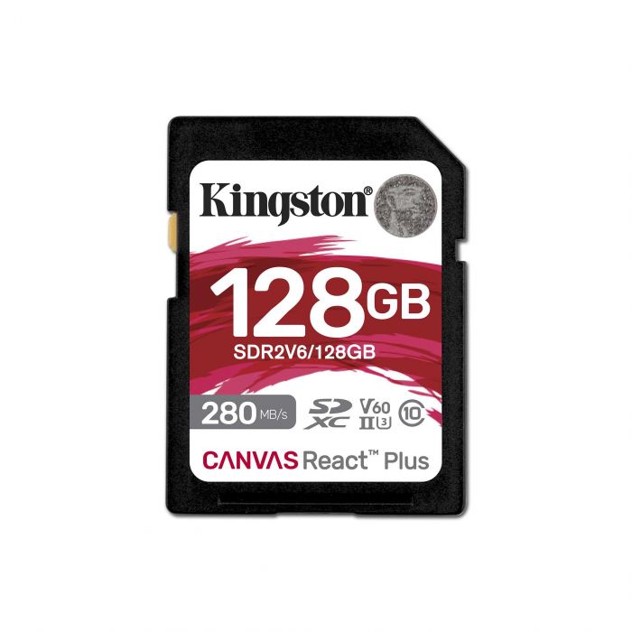 Карта пам'яті Kingston SD  128GB C10 UHS-II U3 R280/W100MB/s