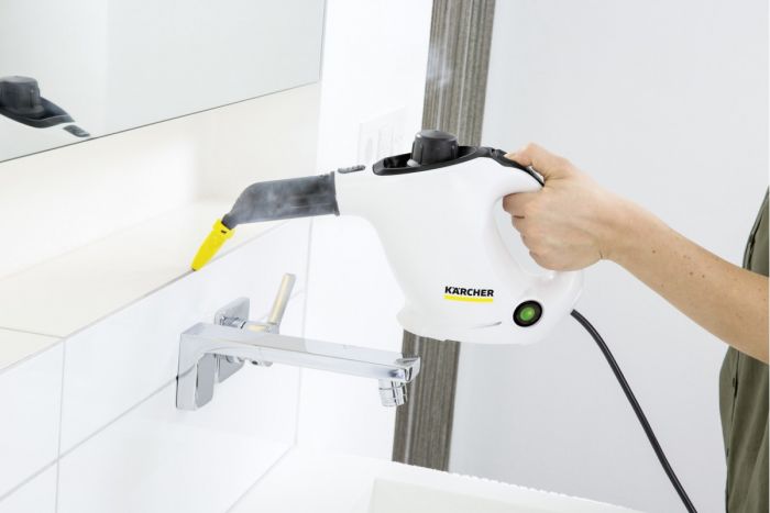 Пароочисник Karcher SC 1 EasyFix, 1200Вт, 200мл, 3Бар,білий