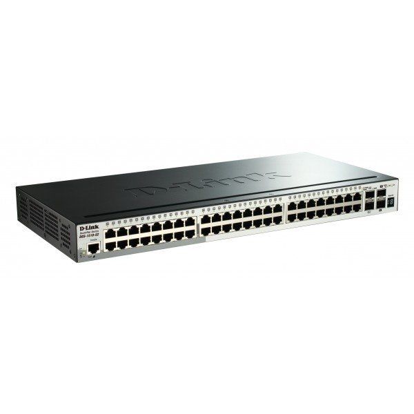 Комутатор D-Link DGS-1510-52X 48xGE, 4xSFP+, SmartPro