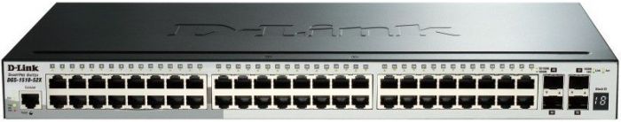 Комутатор D-Link DGS-1510-52X 48xGE, 4xSFP+, SmartPro