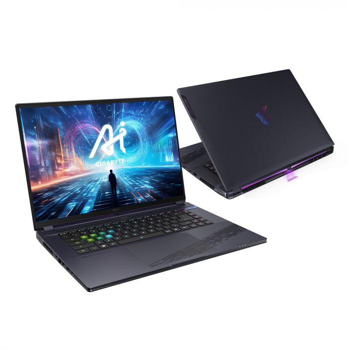 Ноутбук AORUS 16 QHD 165Hz, Intel i9-14900HX, 32GB, F2TB, NVD4070-8, W11, чорний