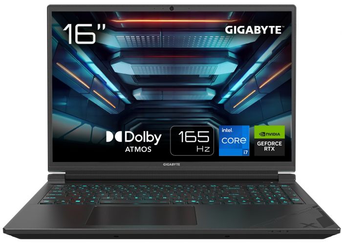 Ноутбук Gigabyte 6X 16.0 FHD+ 165Hz, Intel i7-13650HX, 16GB, F1TB, NVD4060-8, DOS, чорний