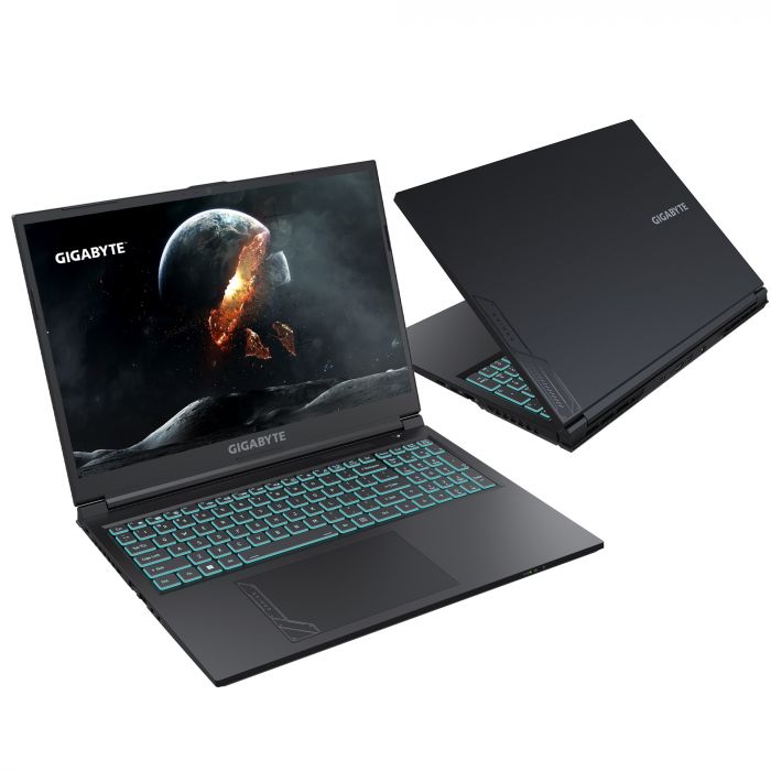 Ноутбук Gigabyte G6 16.0 FHD+ 165Hz, Intel i7-13620H, 16GB, F1TB, NVD4060-8, DOS, чорний