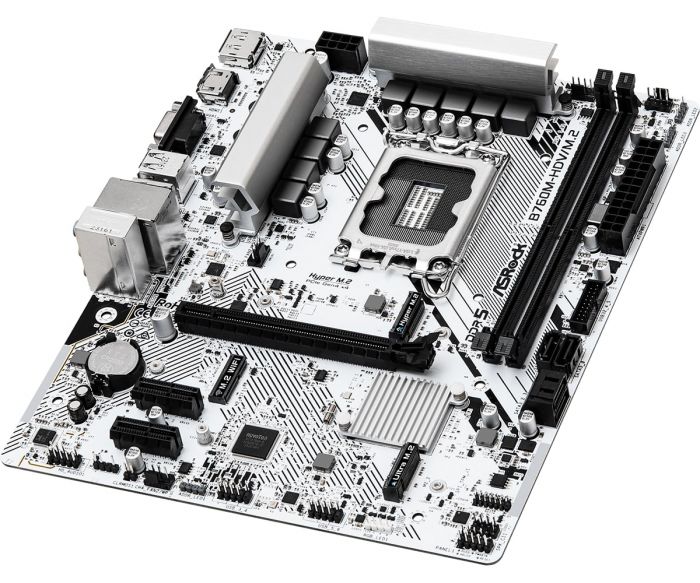 Материнська плата ASRock B760M-HDV/M.2 s1700 B760 2xDDR5 M.2 HDMI DP mATX