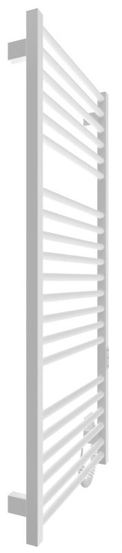 Рушникосушка Hygge Family електрична Derby, 1170х530х80мм, таймер-регулятор, сталь, білий матовий