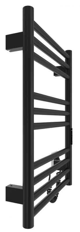 Рушникосушка Hygge Family електрична Greenwich, 570х430х80мм, таймер-регулятор, сталь, чорний матовий