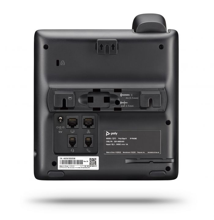 SIP-телефон Poly Edge B30, 16 ліній, PoE, чорний