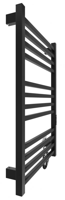 Рушникосушка Hygge Family електрична London, 770х530х80мм, таймер-регулятор, сталь, чорний матовий