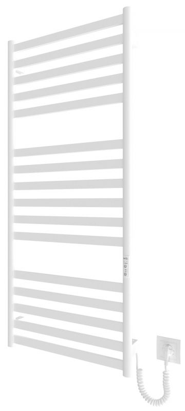 Рушникосушка Hygge Family електрична York, 1170х530х80мм, таймер-регулятор, сталь, білий матовий