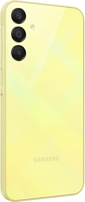 Смартфон Samsung Galaxy A15 (A155) 6.5" 8/256ГБ, 2SIM, 5000мА•год, жовтий