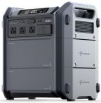 Портативна електростанція Segway CUBE 2000, 2584 Вт (R-Drive 4400 Вт), 2048 Вт/год, IPX3, BT, розширення ємності, швидка зарядка