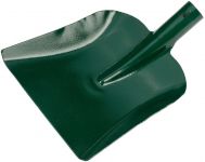 Лопата совкова Verto, без руків'я, 23см, 1кг, зелений