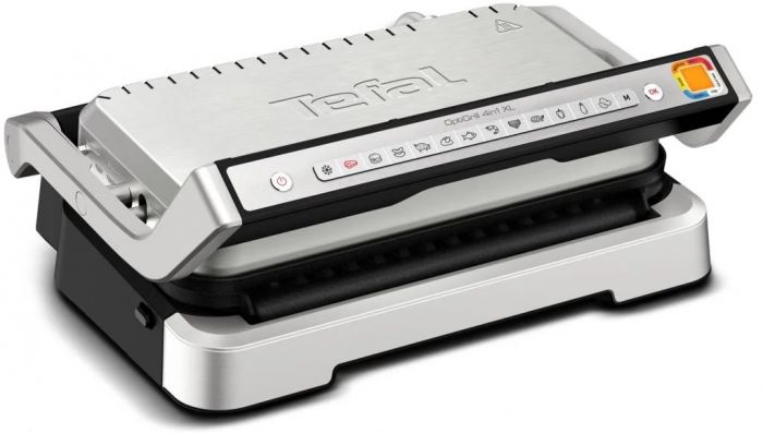 Гриль Tefal прижимний OptiGrill 4in1 XL 2200Вт, темп. режимів-4, з`ємні пластини, форма для випічки, метал