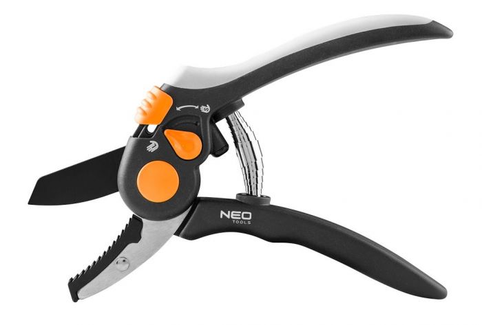 Секатор контактний Neo Tools, d різу 18мм, 200мм, 240г