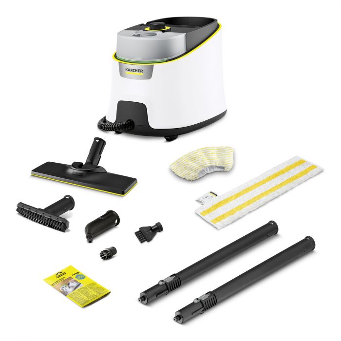 Пароочисник Karcher SC 4 Deluxe, 2200Вт, 1300мл, 4Бар, білий