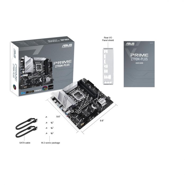 Материнcька плата ASUS PRIME Z790M-PLUS s1700 Z790 4xDDR5 M.2 HDMI DP mATX