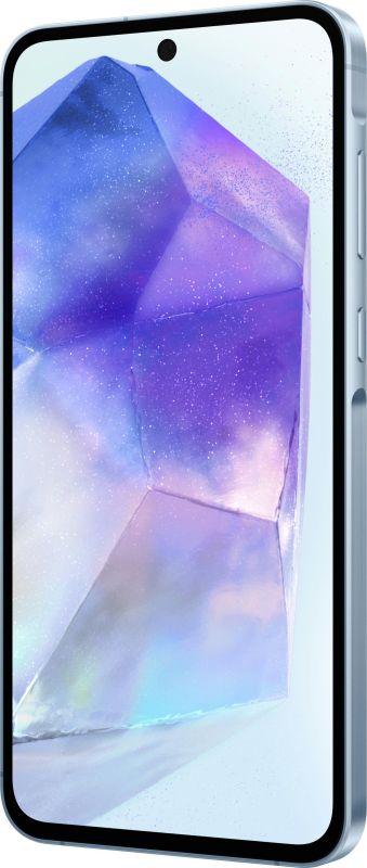 Смартфон Samsung Galaxy A55 5G (A556) 6.6" 8/256ГБ, 2SIM, 5000мА•год, блакитний крижаний