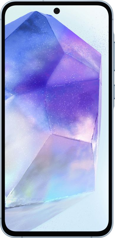 Смартфон Samsung Galaxy A55 5G (A556) 6.6" 8/256ГБ, 2SIM, 5000мА•год, блакитний крижаний