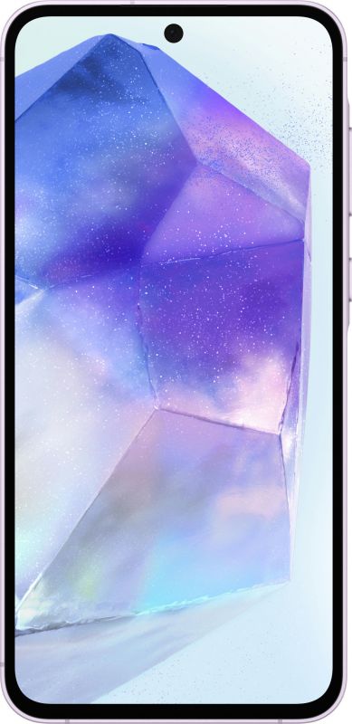 Смартфон Samsung Galaxy A55 5G (A556) 6.6" 8/256ГБ, 2SIM, 5000мА•год, бузковий