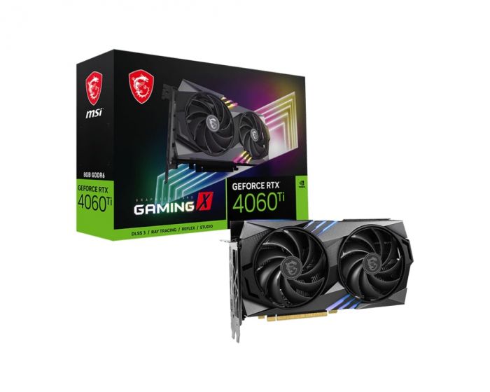 Відеокарта MSI GeForce RTX 4060 Ti 8GB GDDR6 GAMING X