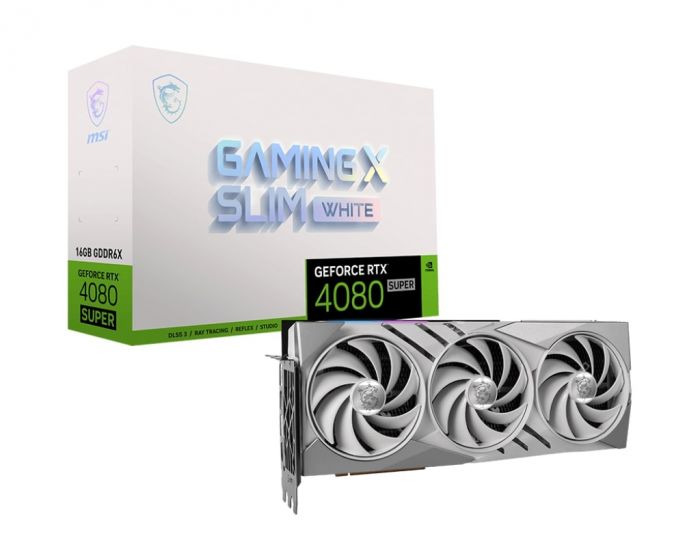 Відеокарта MSI GeForce RTX 4080 SUPER 16GB GDDR6X GAMING X SLIM WHITE