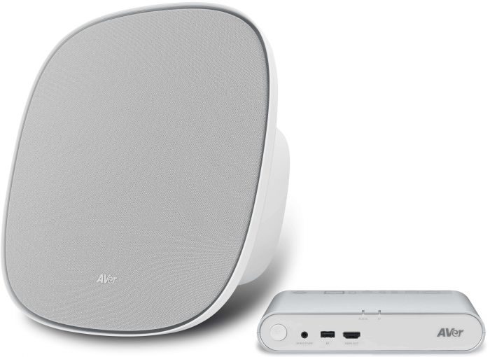 Спікерфон стельовий AVer FONE700, 3 x Uni-Mic, 18 x Omni-Mic, радіус дії 3,5 м, радіус аудіотрекінгу 2,5 м, динамік 1 х 10 W, білий