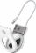 Тримач Belkin Secure Holder with Wire Cable AirTag, білий