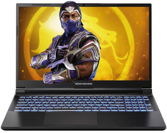 Ноутбук Dream Machines RG4050-15 15.6FHD IPS, Intel i5-13420H, 16GB, F1TB, NVD4050-6, DOS, чорний