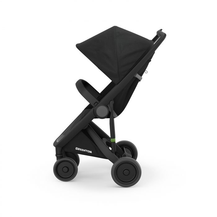 Прогулянкова коляска Greentom Classic Black-Black