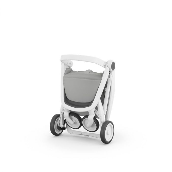 Прогулянкова коляска Greentom Classic Grey-White