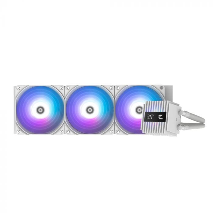 Система рідинного оxолодження  Zalman Alpha 2 A36 ARGB, LGA1851, 1700, 1200, 115x, AM5, AM4, TDP 360W, білий