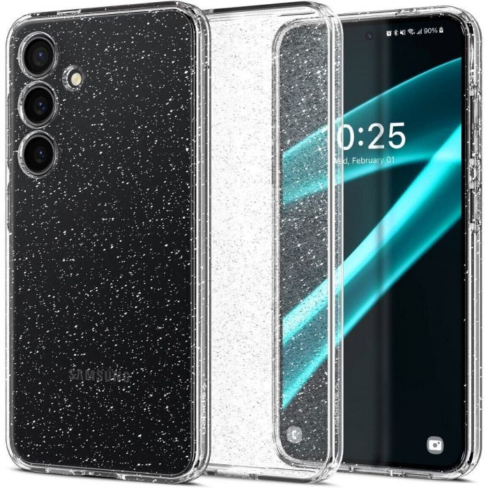 Чохол Spigen для Samsung Galaxy S24, Liquid Crystal Glitter, Crystal Quartz