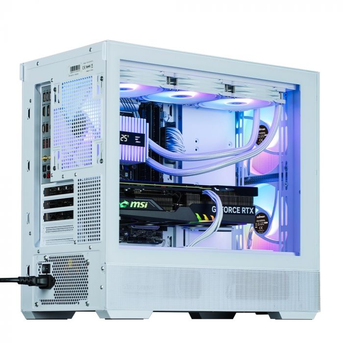 Корпус Zalman P30 Air без БЖ, 1xUSB3.0, 1xUSBType-C, 3x140мм ARGB, VGA 392мм, LCS ready, TG Side Panel, mATX, білий