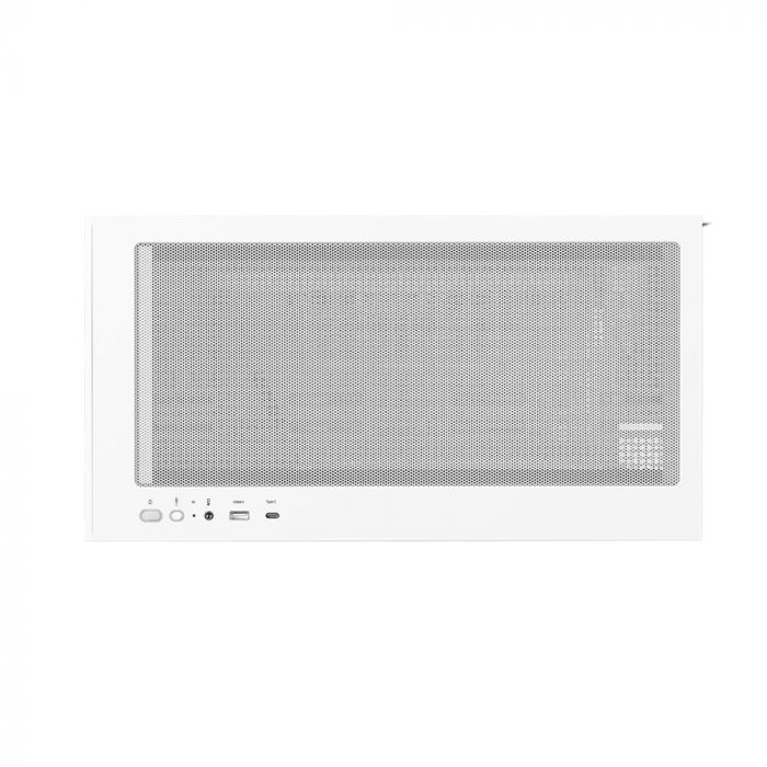 Корпус Zalman P30 Air без БЖ, 1xUSB3.0, 1xUSBType-C, 3x140мм ARGB, VGA 392мм, LCS ready, TG Side Panel, mATX, білий