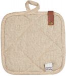 Прихватка Ardesto Oliver, 20х20см, 100% бавовна, нап-ч: ватин, шоколад