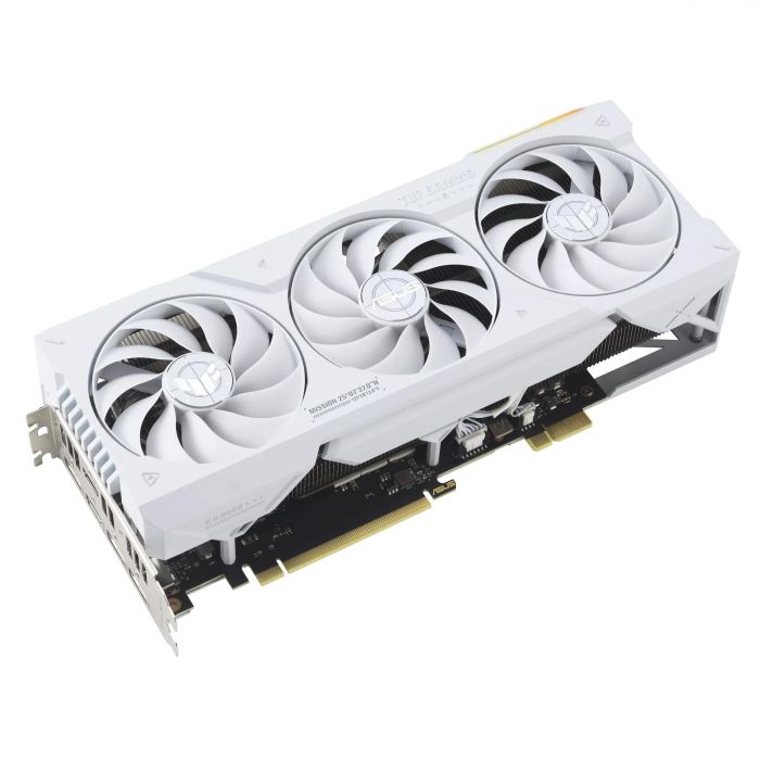 Відеокарта ASUS GeForce RTX 4070 Ti SUPER 16GB GDDR6X OC білий TUF-RTX4070TIS-O16G-BTF-WHITE