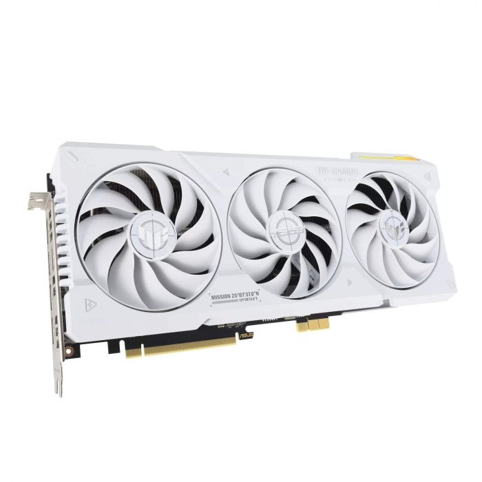 Відеокарта ASUS GeForce RTX 4070 Ti SUPER 16GB GDDR6X OC білий TUF-RTX4070TIS-O16G-BTF-WHITE