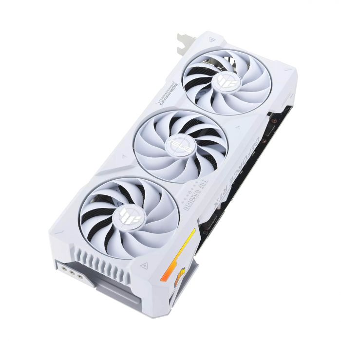 Відеокарта ASUS GeForce RTX 4070 Ti SUPER 16GB GDDR6X OC білий TUF-RTX4070TIS-O16G-BTF-WHITE