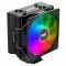 Процесорний кулер 2E GAMING Air Cool ACN120B-ARGB, LGA1700, 1200, 115x, 1366, AM5, AM4, AM3, AM3+, AM2 ,AM2+, FM2, FM1 4pin PWM, 3pin +5VARGB, TDP 180W