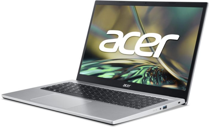 Ноутбук Acer Aspire 3 A315-59 15.6" FHD IPS, Intel i3-1215U, 8GB, F512GB, UMA, Lin, сріблястий