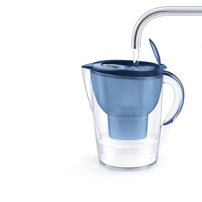 Фільтр-глечик Brita Marella XL Memo MXPro 3.5л (2л очищеної води) з фільтр-картриджем 2шт, синій