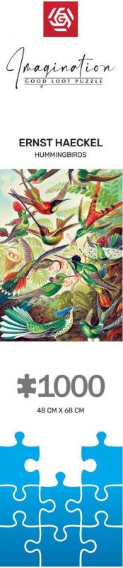 Пазл GoodLoot Imagination: Ernst Haeckel Hummingbirds 1000 ел.