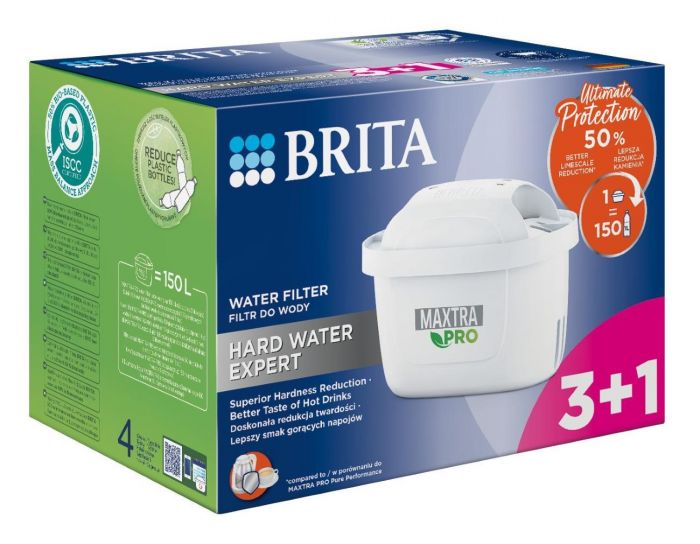 Фільтр-картридж Brita MXPro Limescale для жорсткої води 3+1шт